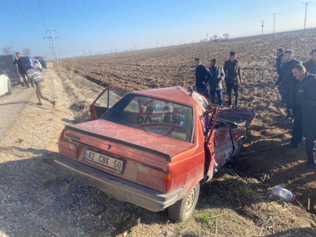 Konya’da 2 kişinin öldüğü kazada sürücü trafik canavarı çıktı 3